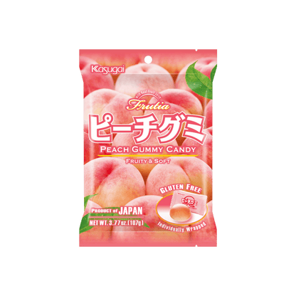 Kasugai Fruitia Peach Gummy