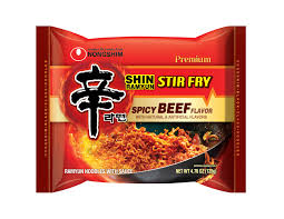 Nongshim Shin Stir Fry Spicy Beef