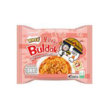 Samyang Buldak Rosé Hot Chicken Flavour Ramen BBD: 2025.04.03