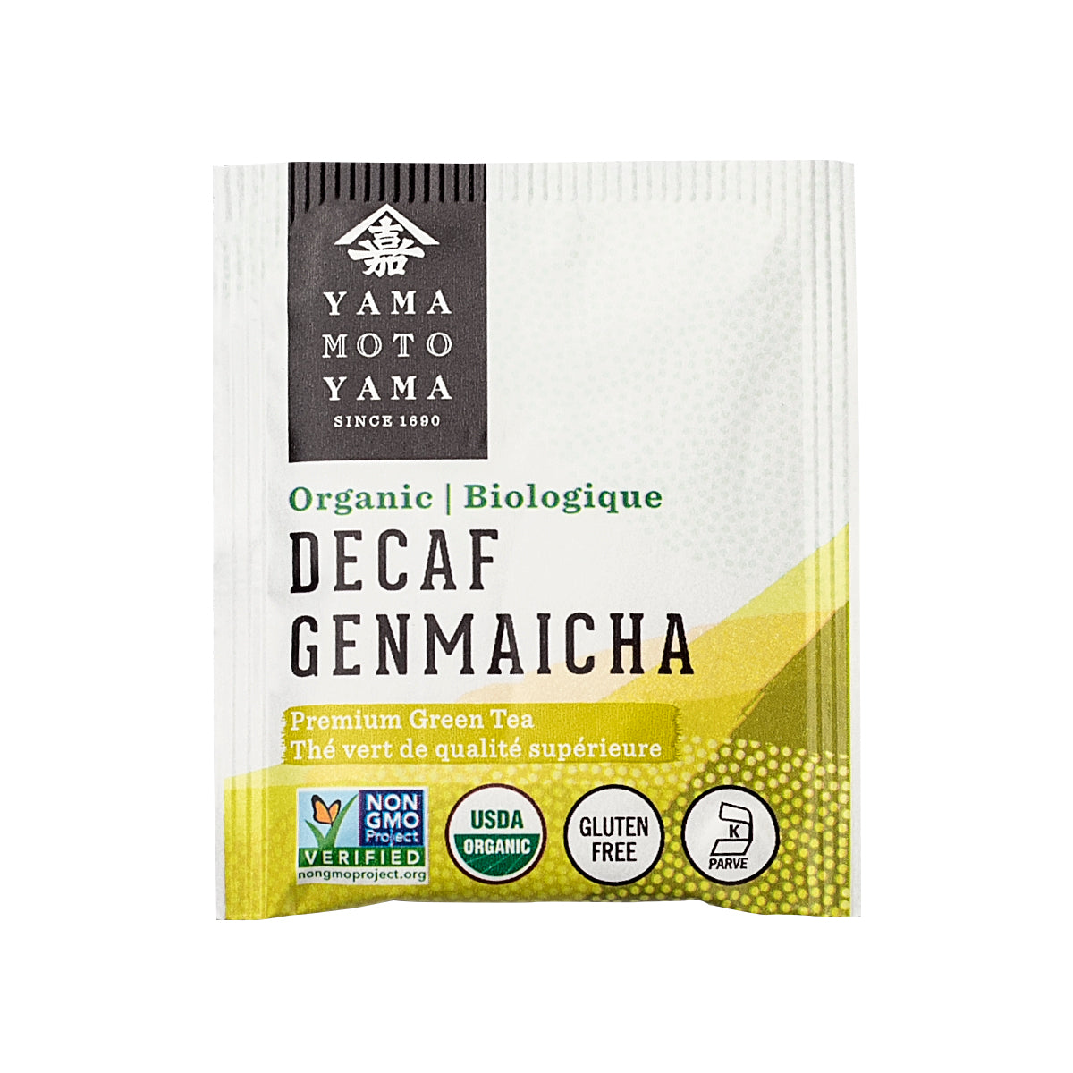 Yamamotoyama Organic Decaf Genmaicha Green Tea