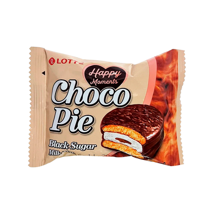 Lotte Choco Pie Black Sugar Milk Tea [Best Before Date: 2027.04.16]