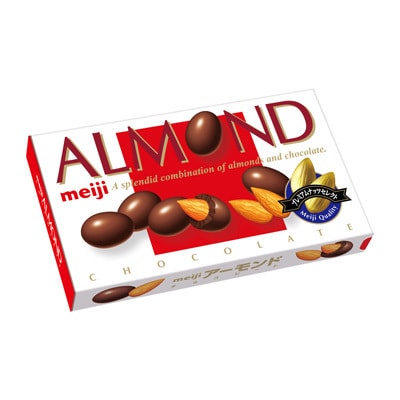 Chocolat aux amandes Meiji (88G)