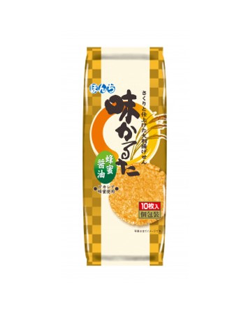 Bonchi Aji Karuta Honey Soy Sauce Senbei Rice Cracker (225G)