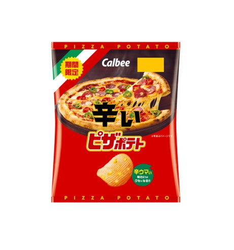 Calbee Spicy Pizza Potato Chip (60G)