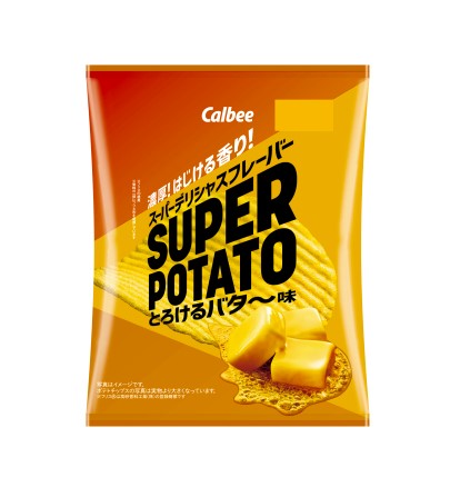 カルビー スーパーポテト とろけるバター (56G)