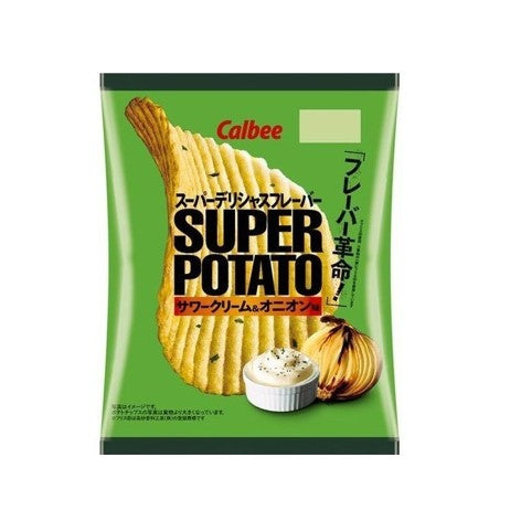 Calbee Super Potato Sour Cream Onion (56G)