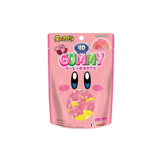 Bonbons gélifiés en forme de cœur 4D Kirby des étoiles (72 g)