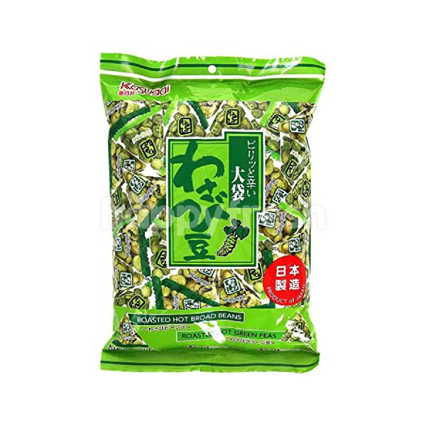 Kasugai Roasted Wasabi Green Peas & Broad Beans (227G)