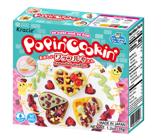 Kracie Popin 'Cookin' Kit de bonbons gaufrés Tanoshii DIY (35G)