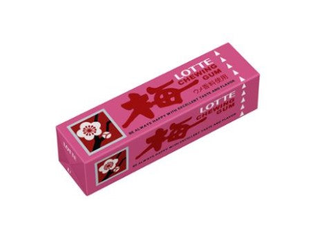 Lotte Ume Plum Gum (25G)