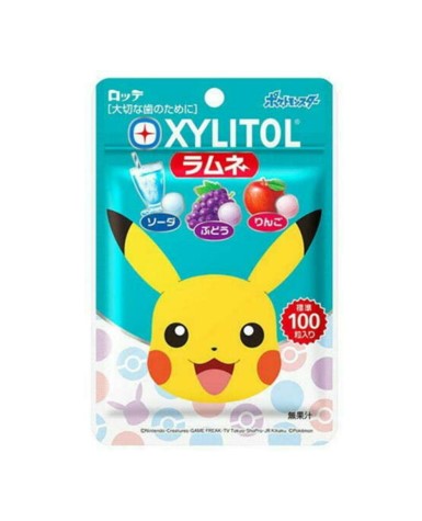 Lotte Xylitol Pokémon Ramune Candy (32G)