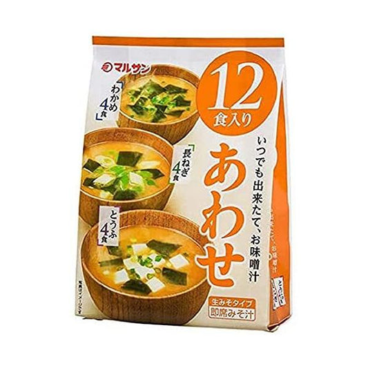 Soupe miso assortie Marusan (256 g) À consommer de préférence avant le : 23/08/2023