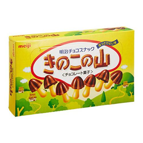 Meiji Kinoko No Yama Biscuit au Chocolat (74G)