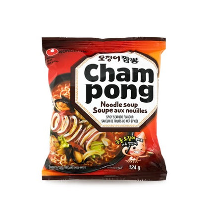 Nongshim Champong Calamars et fruits de mer épicés [À consommer de préférence avant le : 11.03.2027]