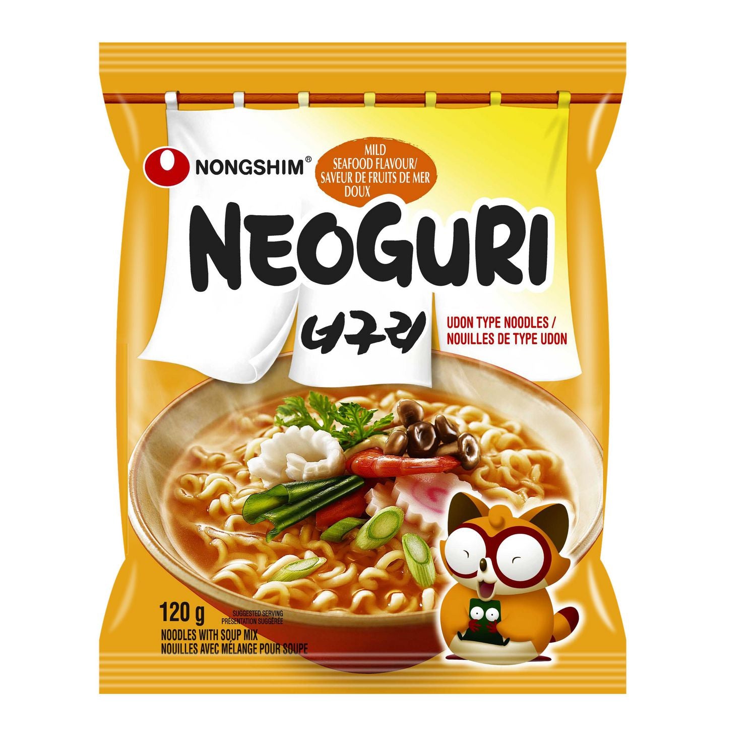 Nongshim Neoguri Mild Seafood Ramen – Hungry Ninja