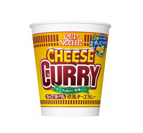 Nissin Cup Curry de fromage européen aux nouilles (85G)
