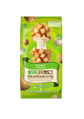 Pulmuone Potato and Mozzarella Corn Dog (360G)