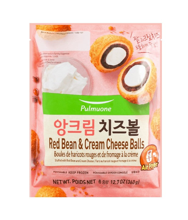 Pulmuone Red Bean & Cream Cheese Balls (360G)