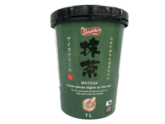 Shirakiku Matcha Green Tea Ice Cream (1L)
