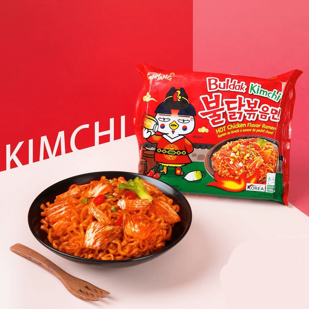 Samyang Buldak Kimchi Hot Chicken Flavour Ramen
