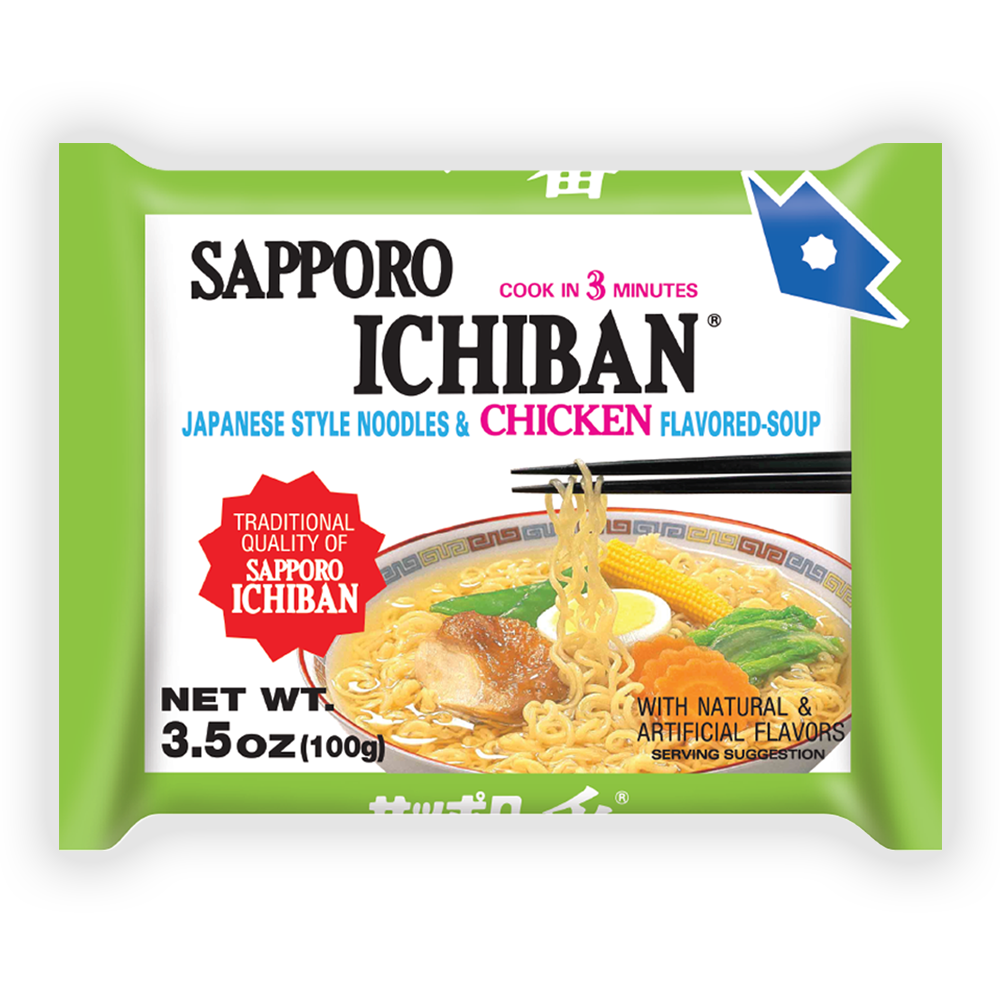 Inchaban Sapporo Ichiban Chicken Ramen (100G) – Hungry Ninja