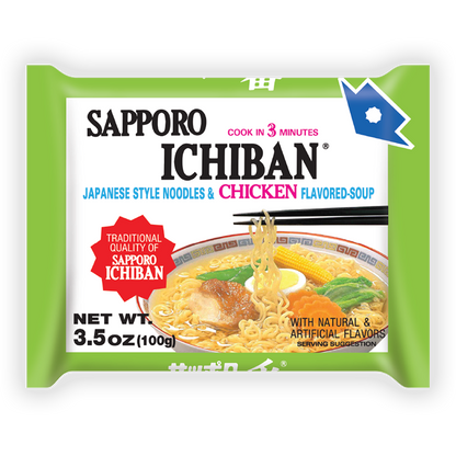 Sapporo Ichiban Chicken Ramen (100G)