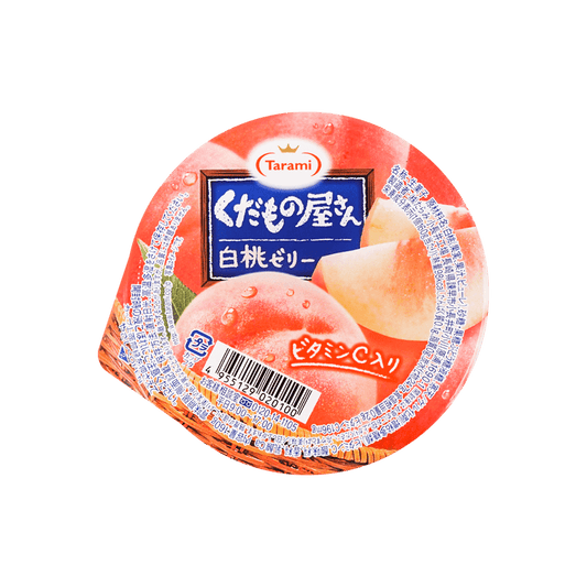 Tarami Kudamonoyasan Jelly Cup Pêche Blanche (160G)