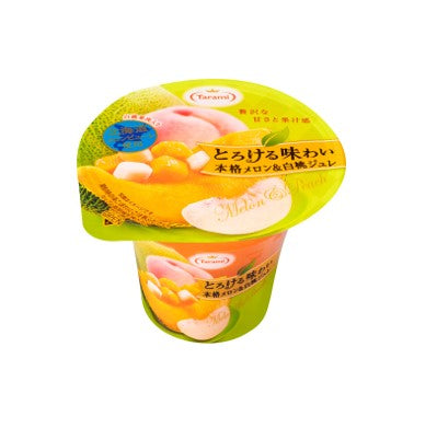 Tarami Torokeru Ajiwai Jelly Cup Melon & Peach (210G)