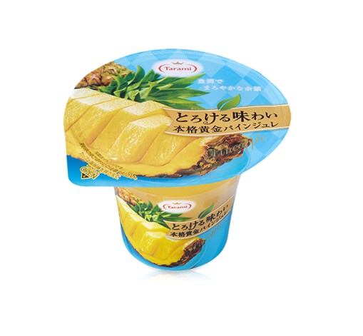 Tarami Torokeru Ajiwai Jelly Cup Ananas Doré (210G)