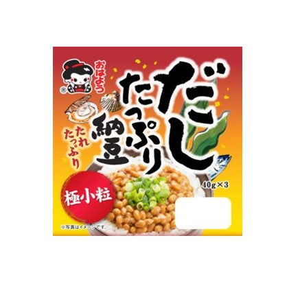 Yamada Dashi Tappuri Kotsubu Natto (3 Boîtes/120G)